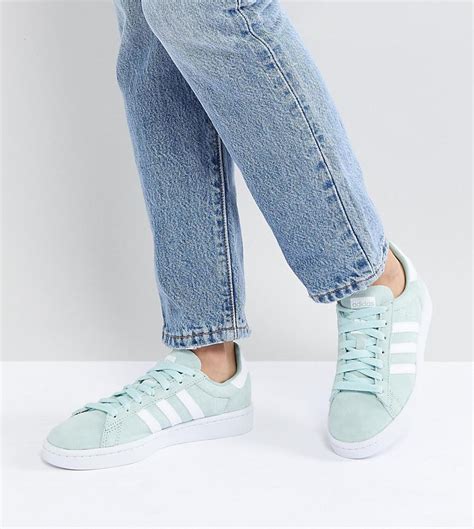 adidas campus mint groen